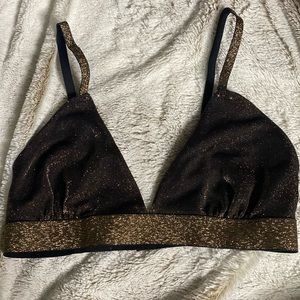 Colsie shimmer bralette